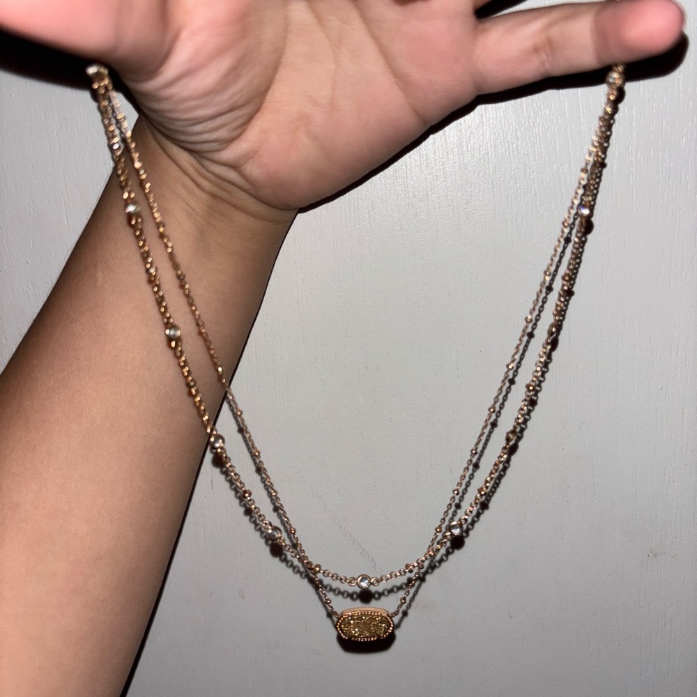 Kendra Scott Gold Layered Necklace